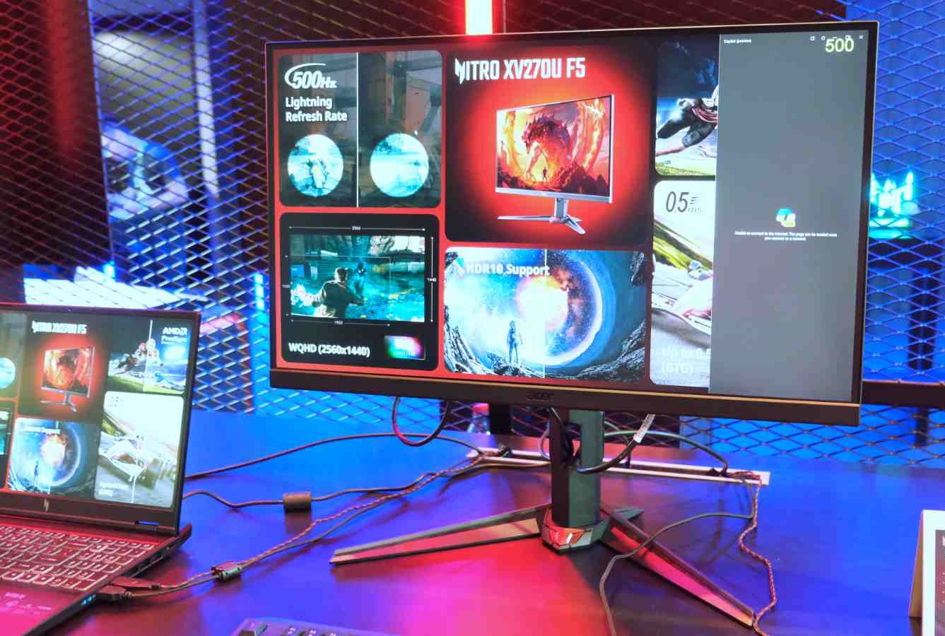 Acer вырывается вперед с игровыми мониторами с частотой 600 Гц, но есть одна загвоздка