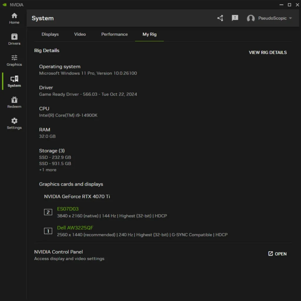 Nvidia App — великолепный оптимизатор игр и многое другое в его полной версии