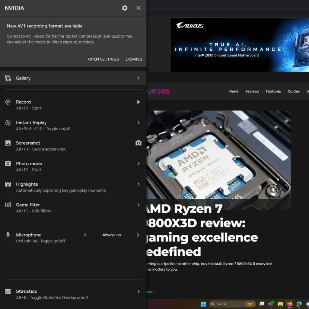 Nvidia App — великолепный оптимизатор игр и многое другое в его полной версии